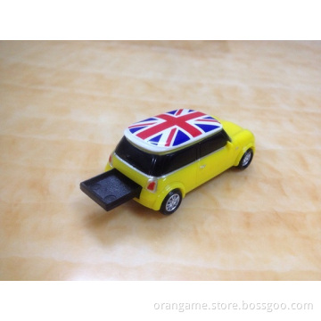 Plastic Car Shape USB Drive Customized Logo Available